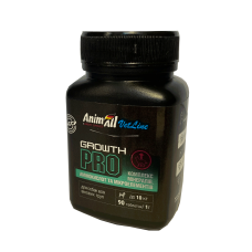 AnimAll VetLine Growth PRO вітаміни для збільшення ваги та м'язової маси собак маленьких порід (1 г × 90 табл.)
