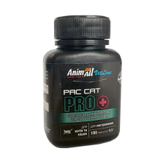 AnimAll VetLine Pac Cat PRO вітаміни для кастрованих котів та кішок (0,5 г × 100 табл.)