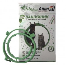AnimAll FitoLine Nature нашийник протипаразитарний для котів та собак малих порід (зелений) 35 см