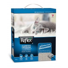 REFLEX (Рефлекс) бентонітовий наповнювач для чутливих котів без запаху 10л