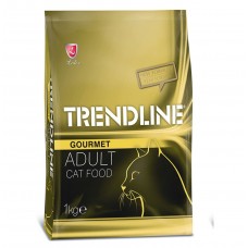 Trendline (Трендлайн) Повноцінний та збалансований сухий корм для котів Гурме з куркою