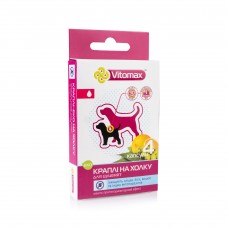 Vitomax (Вітомакс) Еко п/б краплі на холку для цуценят 4 піпетки