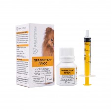 Празистан ПЛЮС суспензія для собак та цуценят 10мл.