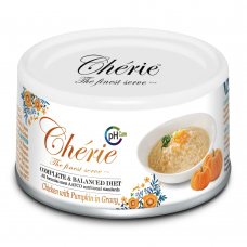 Cherie Urinary Care Chicken & Pumpkin вологий корм для котів з куркою та гарбузом у соусі 80г