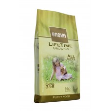 ENOVA LIFETIME GROWING Сухий повнораціонний корм для цуценят всіх порід та собак в період вагітності і лактації 12кг