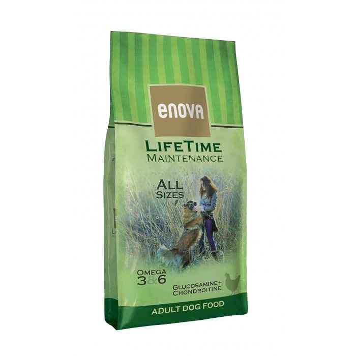 ENOVA ENOVA LIFETIME MAINTENANCE Сухий повнораціонний корм для дорослих собак всіх порід 20 кг