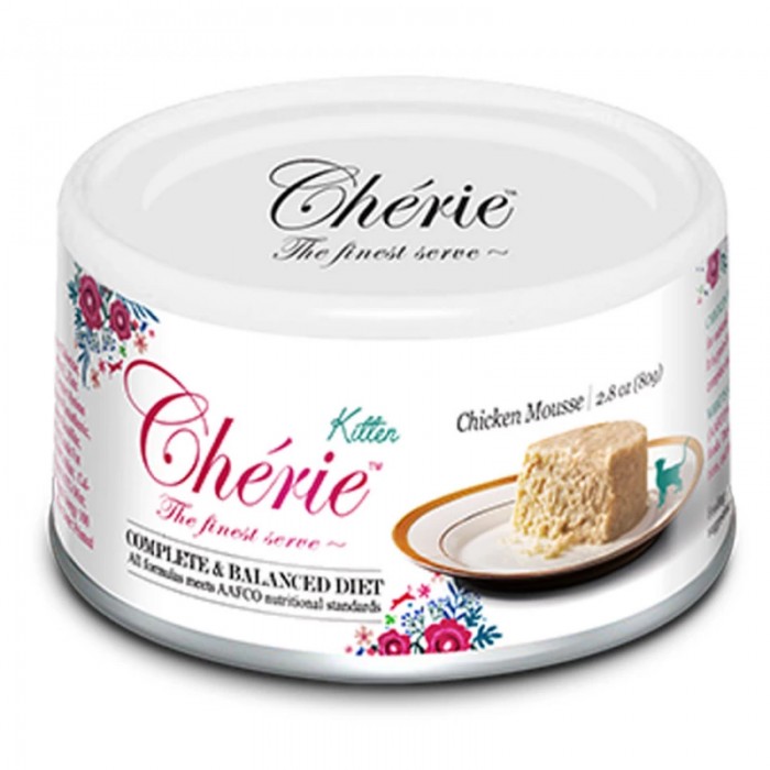 Cherie Complete & Balanced Chicken Mousse Kitten мус з курки для кошенят 80г