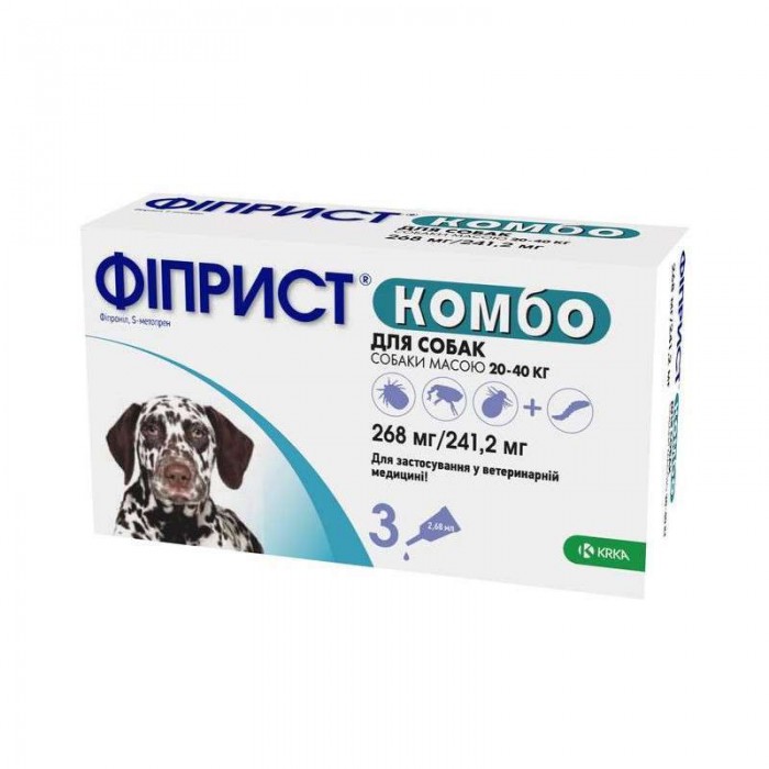 Фіприст Комбо краплі спот он для собак 20-40кг