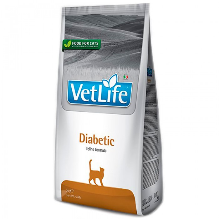 Farmina Vet Life Diabetic сухий корм для котів при цукровому діабеті 2 кг