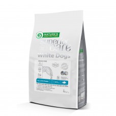 Nature's Protection Superior Care White Dogs Grain Free White Fish All Sizes and Life Stages для собак з білою шерстю 4 кг