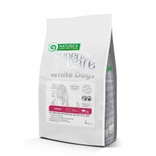 Nature's Protection Superior Care White Dogs White Fish Junior All Sizes для юніорів з білою шерстю 4 кг