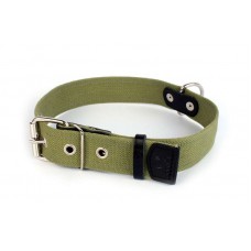 Collar брезентовий нашийник зі світловідбиваючою ниткою для собак XL