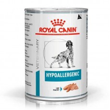 ROYAL CANIN HYPOALLERGENIC DOG Cans вологий корм для собак для собак з харчовою алергією паштет 400г