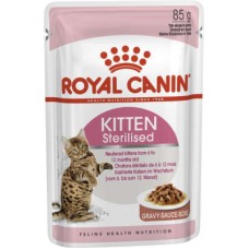 ROYAL CANIN KITTEN STERILISED вологий корм для кошенят в соусі 85г 