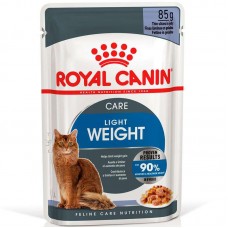 ROYAL CANIN LIGHT WEIGHT CARE вологий корм для дорослих котів шматочки в желе 85 г