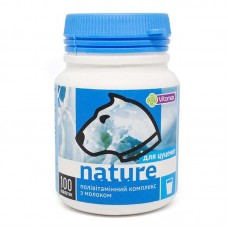 Vitomax Nature Полівітамінний комплекс зі смаком молока для цуценят 100т/100г.