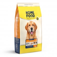 Home Food Dog Adult Maxi cухий корм для шкіри та шерсті собак великих порід "Індичка та лосось" 3 кг