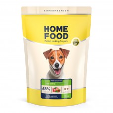 Home Food Dog Adult Mini Low-grain сухий корм для активних собак та юніорів "Ягнятина з рисом" 1,6 кг
