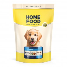 Home Food Puppy Medium/Maxi гіпоалергенний сухий корм для цуценят великих порід  "Форель з рисом" 1,6 кг
