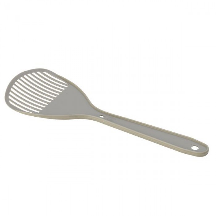 Moderna лопатка з отворами для прибирання котячого туалету (сіра)