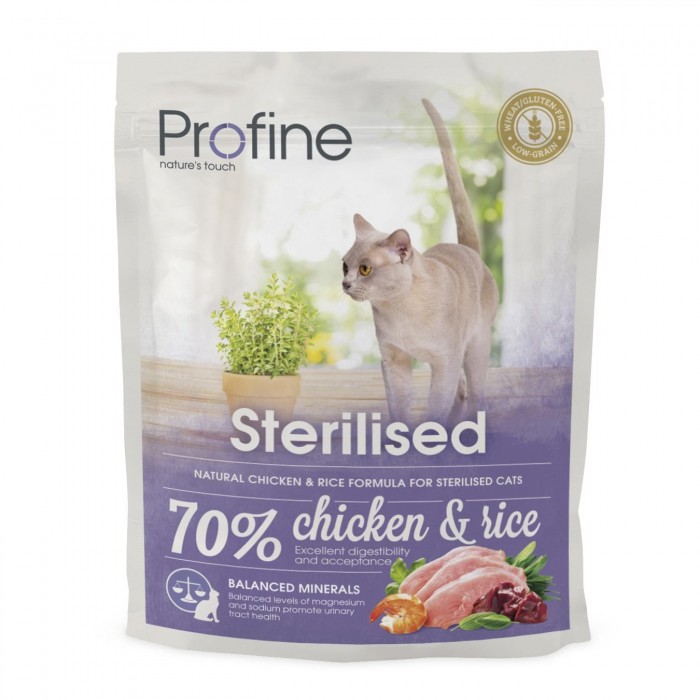 Profine Cat Sterilised курка та рис для кастрованих 300 g