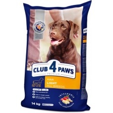 Club 4 Paws Premium Adult All Breeds Light сухий корм для собак контроль ваги 14 кг