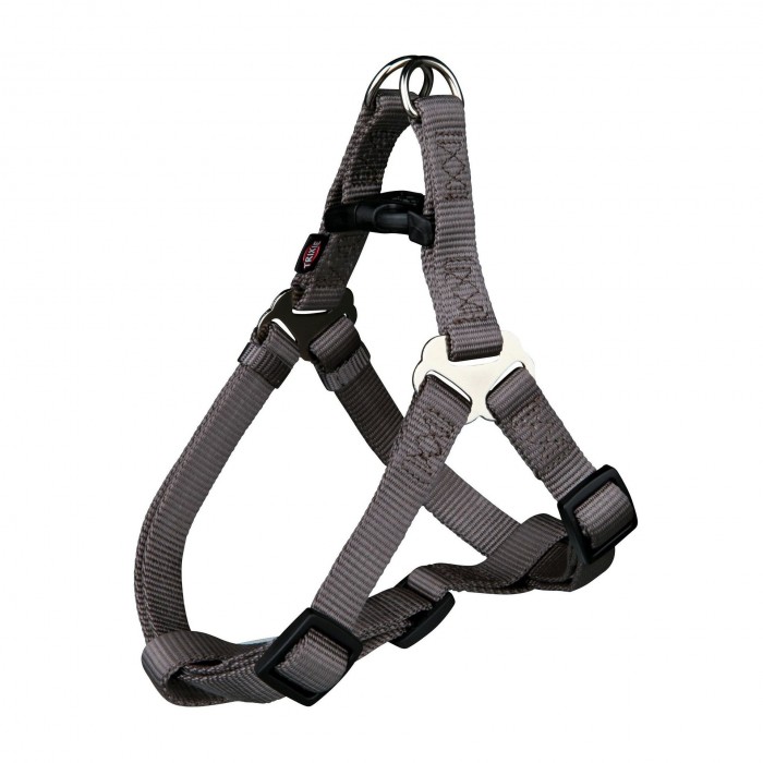 Trixie Premium шлея-петля для собак гігантських порід графітового кольору розмір: XL 80–100см/25мм