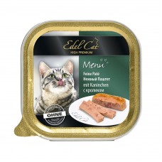 Edel Cat Паштет із кроликом для котів 100g