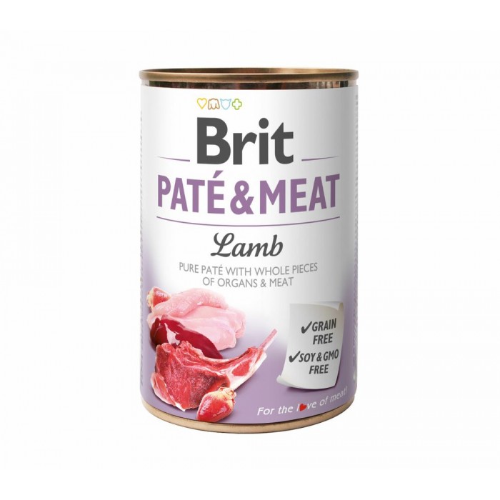 Brit Paté and Meat Dog з ягням 400 g 