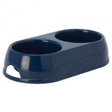 Moderna Eco подвійна миска для собак і котів (чорнична) 2х570 мл