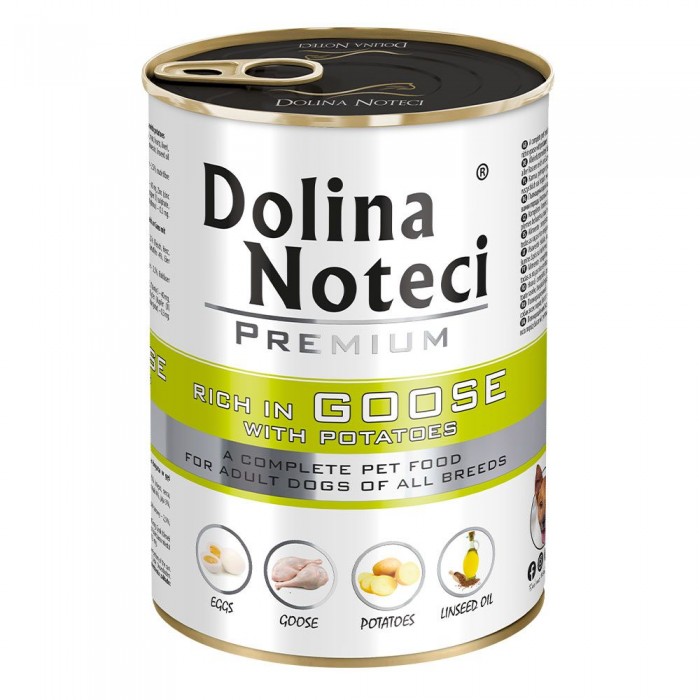 Dolina Noteci Premium вологий корм для собак з гускою та картоплею 400 г