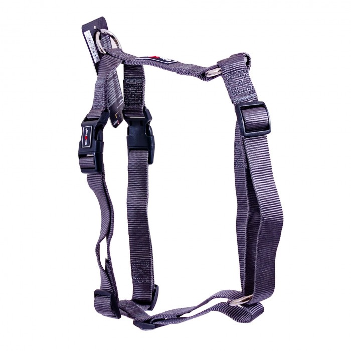 GimDog Harlem Н шлея для собак великих та гігантських порід (сірa) L-XL