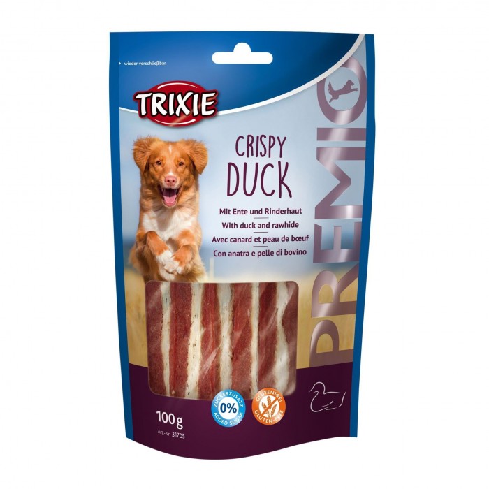 Trixie PREMIO Crispy Duck ласощі для собак з качкою 100гр
