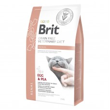Brit GF Veterinary Diets Cat Renal з яйцeм та горохом для котів 2 kg