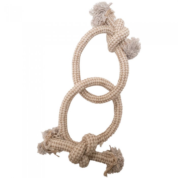 Croci Eco іграшка для собак "Канатні кільця" 16х32 см