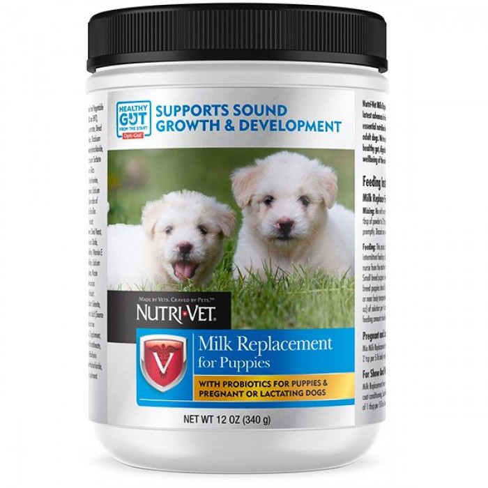 Nutri-Vet Milk Replacement for Puppies замінник молока для цуценят 340 г