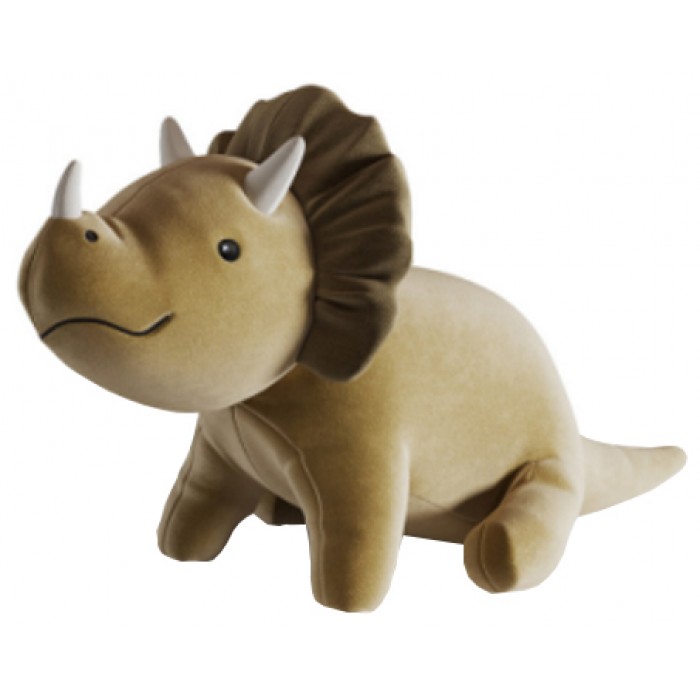 AnimAll GrizZzly м'яка іграшка для собак "Динозавр" (коричнева)