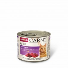 Animonda Carny Adult Beef + Lamb вологий корм із яловичиною та ягням для котів 200 г