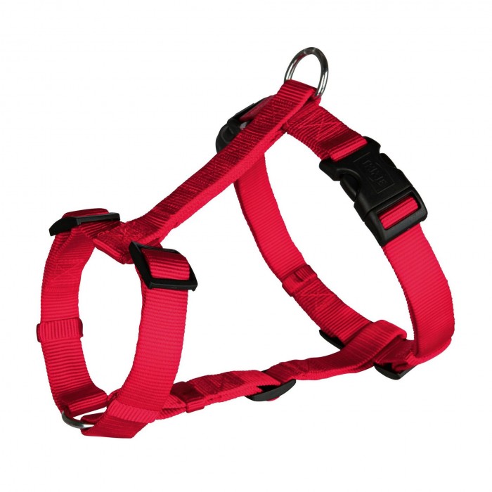 Trixie Classic шлея для собак мініатюрних та міні порід (червона) XS-S 30-40см/10мм