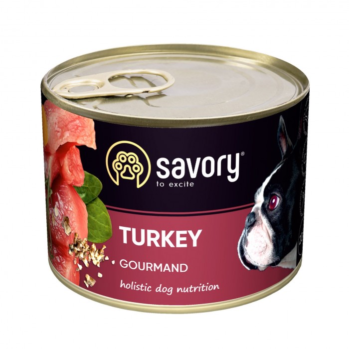 Savory Dog Gourmand індичка 200g
