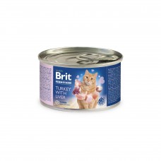 Brit Premium by Nature Cat індичка з печінкою 200g