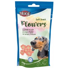 Trixie Flowers ласощі для собак з м'ясом птиці та ягням 75г
