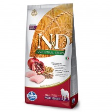 Farmina N&D низькозерновий сухий корм для собак гігантських порід з куркою та гранатом 12 кг