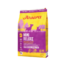 Josera MiniDeluxe беззерновий сухий корм для собак малих порід з ягням 10 кг