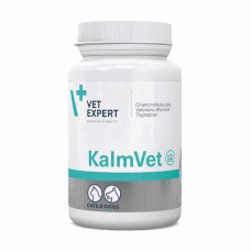 Vet Expert KalmVet харчова добавка для собак і котів для зменшення симптомів стресу 60 капс.
