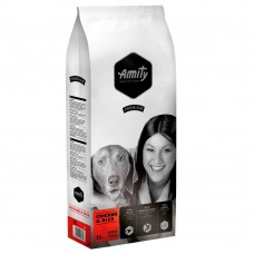 Amity Chicken & Rice сухий корм для собак з куркою та рисом 15кг