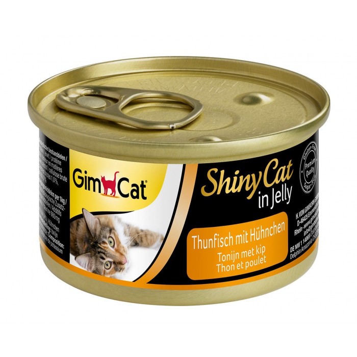 GimCat Shiny Cat тунець і курка 70g
