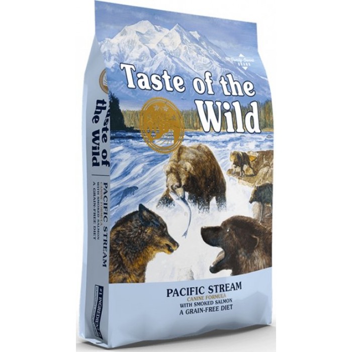 Taste of the Wild Pacific Stream Canine Formula сухий корм для собак з лососем 2 кг