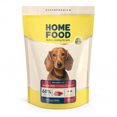 Home Food Dog Adult Mini гіпоалергенний сухий корм для собак малих порід "Качка та індичка" 0,7 кг