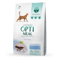 Optimeal Adult Cat Cod Fish сухий корм для котів з тріскою 4 кг